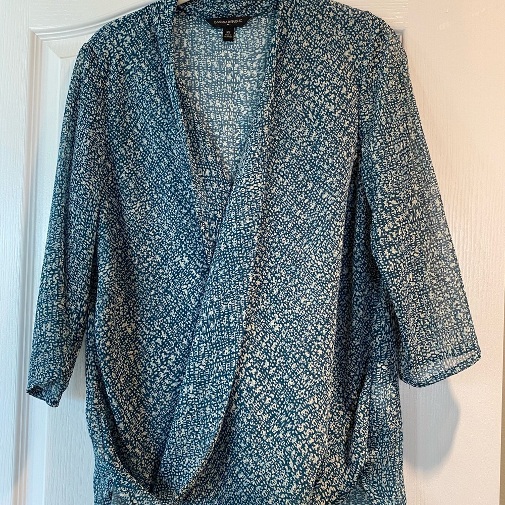 Banana Republic Crossover Blouse